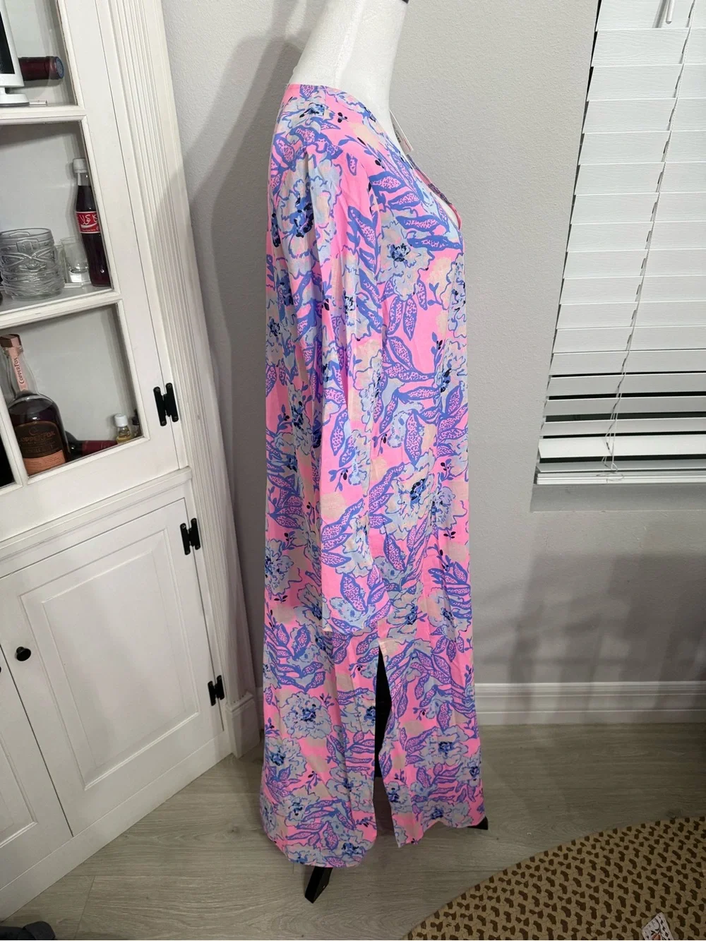 Lilly Pulitzer Perry Long Sleeve Maxi Cover-Up - Picture 8 of 8
